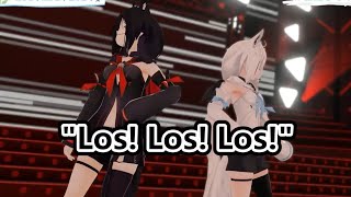 【白上フブキ/黒上フブキ】"Los! Los! Los!"(日字)