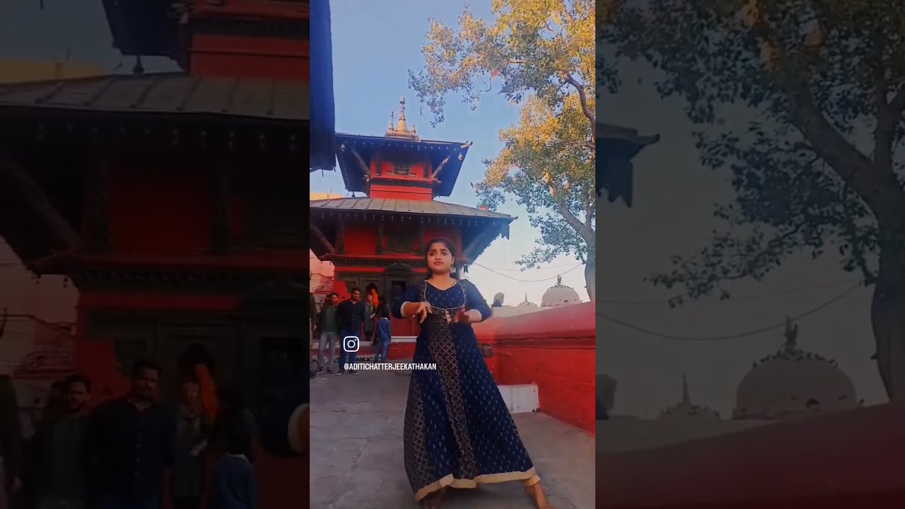 Namo Namo Shankara 🙏 || Kedarnath || SSR || #shiv #shivvandana #kathak #shorts #subscribe #ssr #ghat
