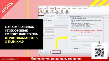 Cara Melakukan Stok Opname melalui Import dari Excel di Program Apotek & Klinik 4.0