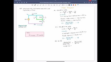 Problem 3.57 (2) Nodal Analysis, Fundamentals of Electric Circuits, 7th ed, Alexander / Sadiku
