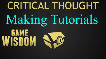 A Critical Thought on Making Better Game Tutorials