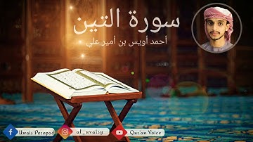 سورة التين بصوت القارئ أحمد أويس بن أمير علي surat theen-Uwais Poropad