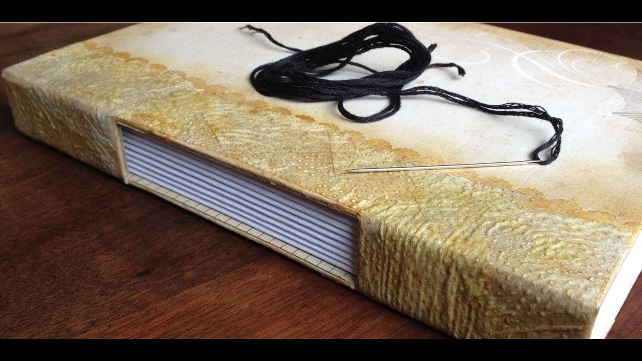 ENCADERNAÇÃO ARTESANAL - PARTE 2 - Encadernação Longstitch- Costura das páginas