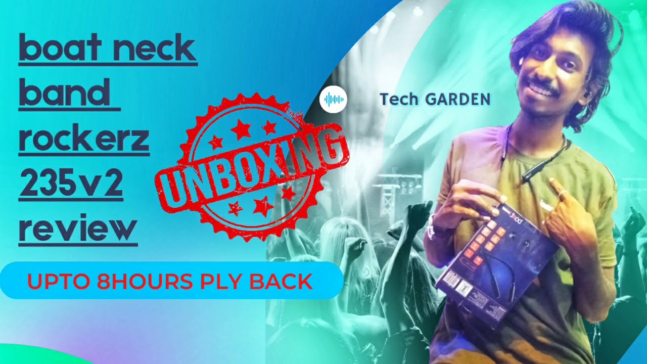 boat neck band bluetooth Rockerz 235v2 unboxingAndReview100 Price dropjust749/ YouTube