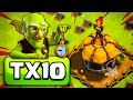 ПРОКАЧАЛ ГОБЛИНАМИ 10ТХ 😆 РАЗВИТИЕ ГОБЛИНА В CLASH OF CLANS №13