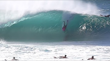 Legendary SHRED at PIPELINE // Mike Stewart, Jeff Hubbard, Guilherme Tamega & more #bodyboarding