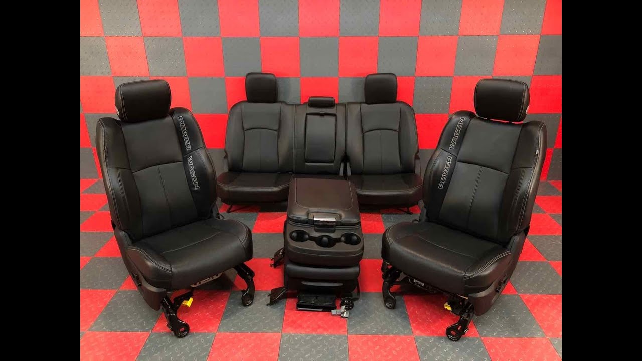 YAS23090A 2018 RAM 2500 POWER WAGON SEAT SET YouTube