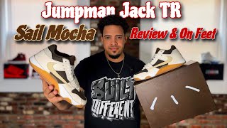 Travis Scott Jumpman Jack TR Sail & Mocha - Review & On Feet