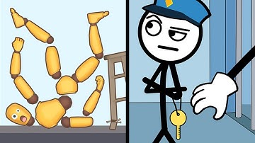 Thief Puzzle Game vs Ragdoll Break — Walktrough Funny Gameplay, Best ASMR iOS Android Games