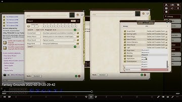 Fantasy Grounds Unity - Castles & Crusades - Adding Spells to your Character Sheet