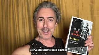 Alan Cumming Announces New Book BAGGAGE - On Sale 10/26