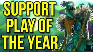 REDDIT FRONT PAGE BEST SUPPORT PLAY OF 2018 - League of Legends