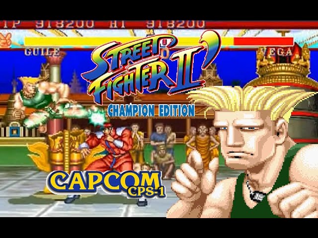 Super Street Fighter II Guile all perfect (SSFII) HD 