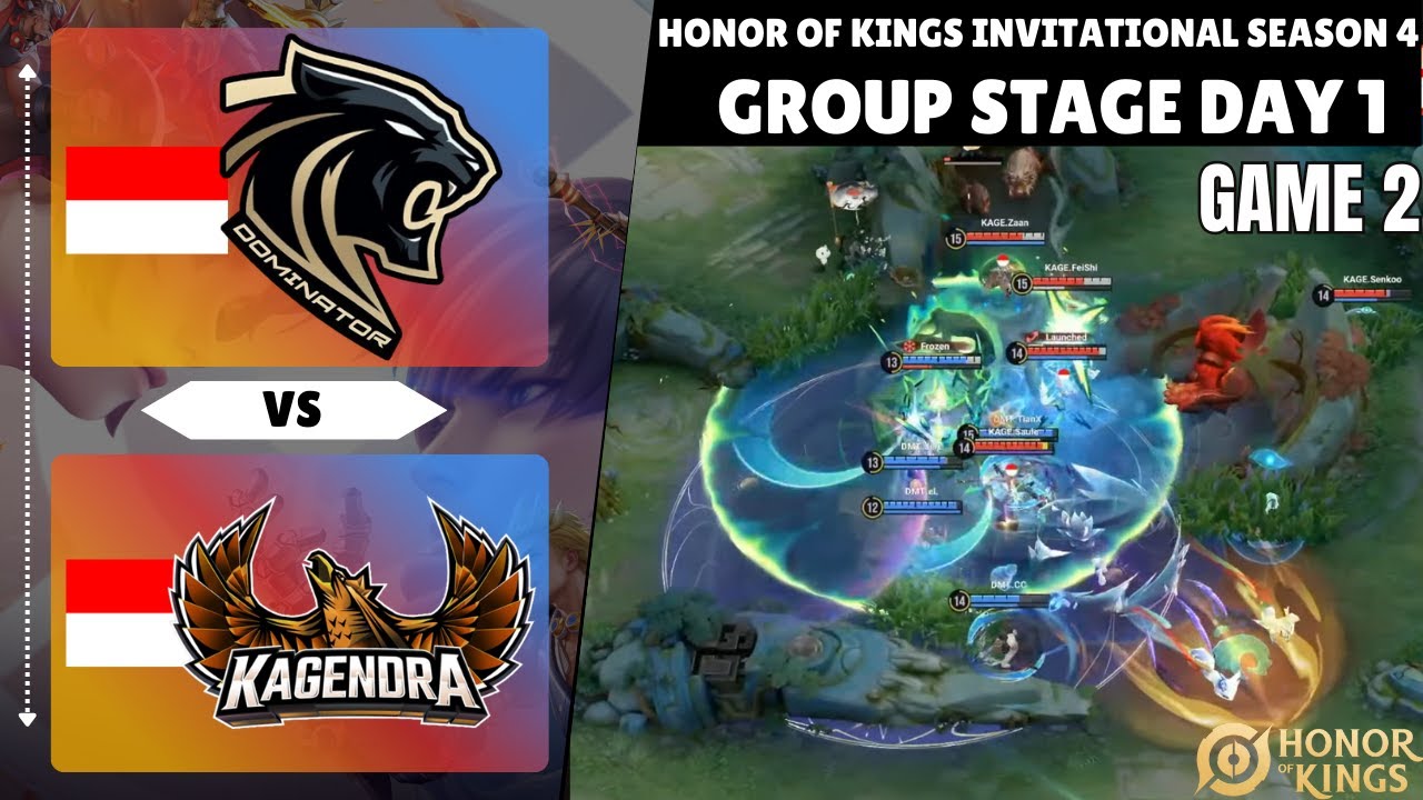 🇮🇩 DOMINATOR ESPORTS vs 🇮🇩 KAGENDRA | GAME 2 | HIGHLIGHTS | KSI4 | Group Stage Day 1