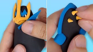 Pokémon Figures Making - Empoleon!! Water/Steel Pokémon | Clay Art