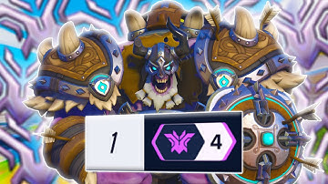 REINHARDT ONLY Unranked to CHAMPION (Part 1 - Placements)