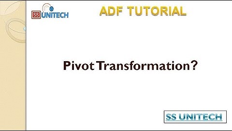 pivot transformation in adf | pivot transformation in mapping data flow in azure data factory|part54