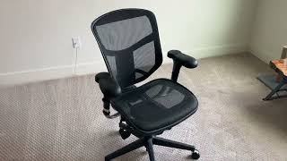 WorkPro® Quantum 9000 Series Ergonomic Mid Back Mesh Mesh Chair Review