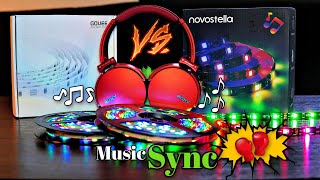 Govee vs Novostella RGBIC Music 🎶 Sync Lightstrips - Which Should You Buy?