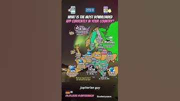 Most Downloaded App In Your Country📲 #shorts #map #geography #mapping