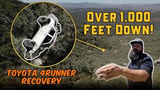 1000 Feet Down – The Hardest Recovery We’ve Ever Done | 4Runner Recovery