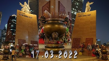 Tp.HCM đưa lư hương Đức Thánh Trần Hưng Đạo về Công trường Mê Linh bến Bạch Đằng sông Sài Gòn