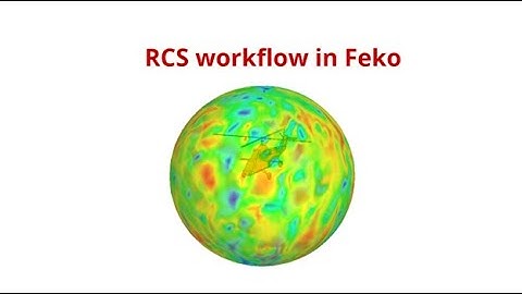 RCS Workflow in Feko