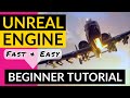 Unreal Engine Beginner Tutorial - Get Started Fast & Easy using UE4 and Create Your First Game
