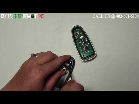 How To Change A 2011 - 2016 Ford Edge Key Fob Battery - Keyless Entry