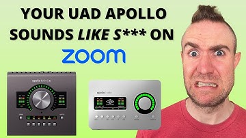How to fix your terrible sounding UAD Apollo on Zoom calls