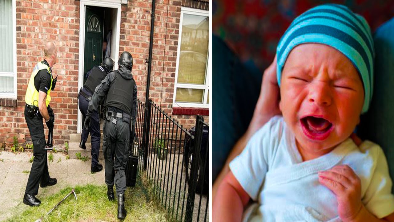 Police Break into Abandoned House and See the Boy Crying in the Corner ...