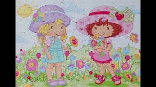 Jigsaw Puzzle # 1,809 - Strawberry Shortcake Spring Flowers (100 Piece) Rose Art 2004