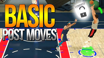 NBA 2K20 BASIC POST MOVES TUTORIAL