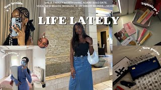LIFE IS FINALLY WORTH LIVING AGAIN! | SOLO DATE,YOGA, NEW BRAIDS, WORKING W MY DREAM BRANDS, + MORE!