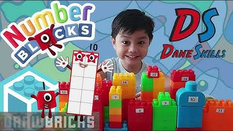 DS - How to make NUMBER BLOCKS 1-10 in DRAW BRICKS
