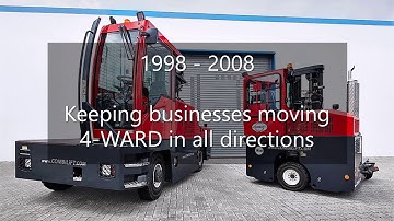 Combilift 1998/2019 - 21 years of going 4-WARD in all directions