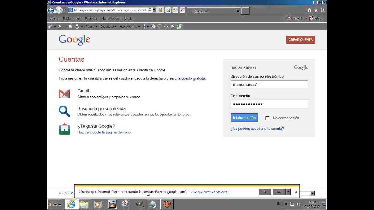 Iniciar Sesion Con Cuentas De Google