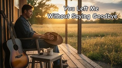 You Left Me Without Saying Goodbye (Official Country Acoustic Ballad)