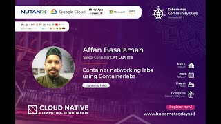 Lightning Talk: Container networking using Containerlab - Affan Basalamah