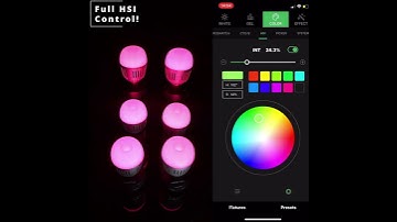 Sydus Link app walkthrough with B7c Bulbs