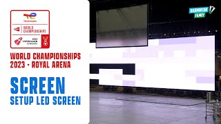 Badminton World Championships 2023 - LED screen setup by Badminton Famly 523 views 8 months ago 1 minute, 58 seconds