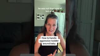 Toddler Old Aggressive With New Baby? #parentingproblems #parentproblem #parentguide #parentsupport