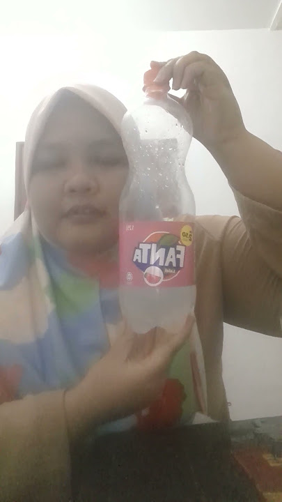 Mukbang Sebotol Air Gas Fanta Laici