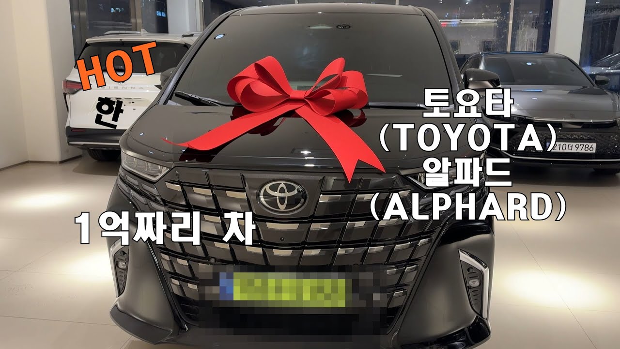 [자동차] 토요타 알파드 출고기- 와! 1억짜리 의전차🚐 뒷좌석 승차감은 좋다고 하네요~ TOYOTA ALPHARD
