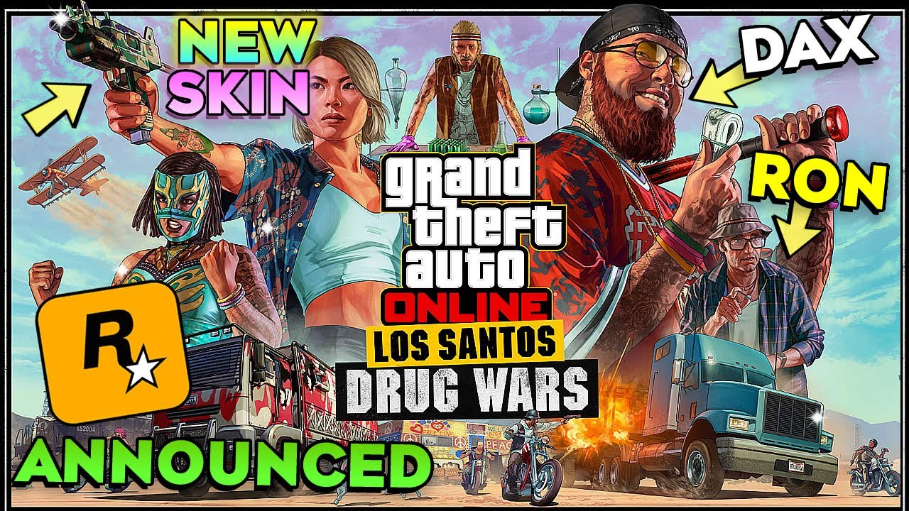 NEW GTA ONLINE DRUG WARS DLC Coming DEC 13 NEW Cars, Weapons, Collectibles, Properties & More