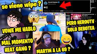 CIRO Y LOS HEAT GANG WIPE Y FIN DE LOS SHARKS ? PERRY Y NANAIS SOBRE MARTINSN 😆 | DOVUX LIFE |