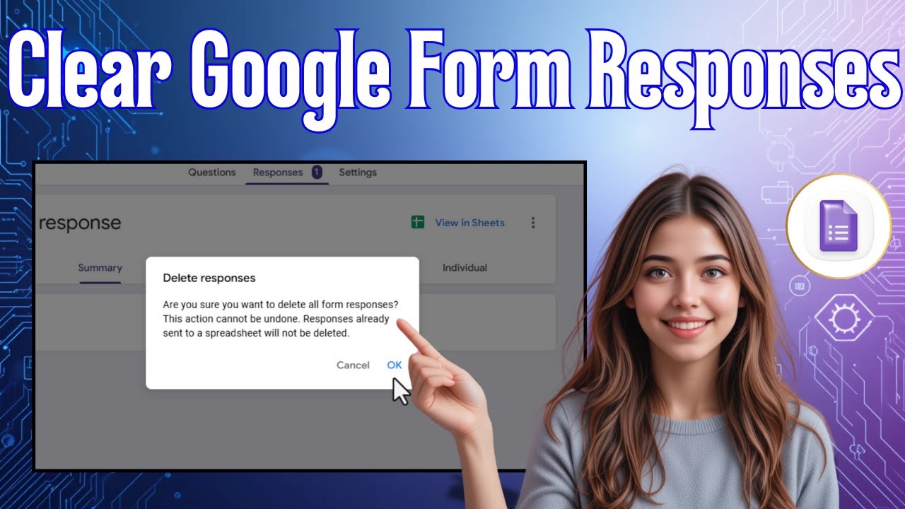 Как очистить ответы в Google Forms | Сброс формы (2025)