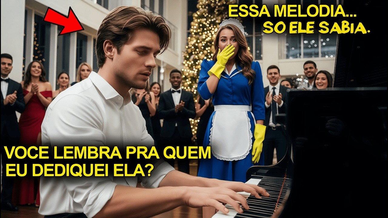 FAXINEIRA CAIU NO SALÃO...ELE TOCOU MELODIA QUE SÓ DUAS FALECIDAS CONHECIAM