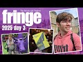 the Edinburgh Fringe 2025 vlog - day 3 | Make it Happen, Much Ado About Pirates, Alone, and more