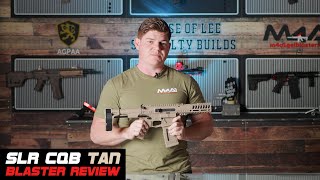 SLR CQB Tan (Blaster Review)